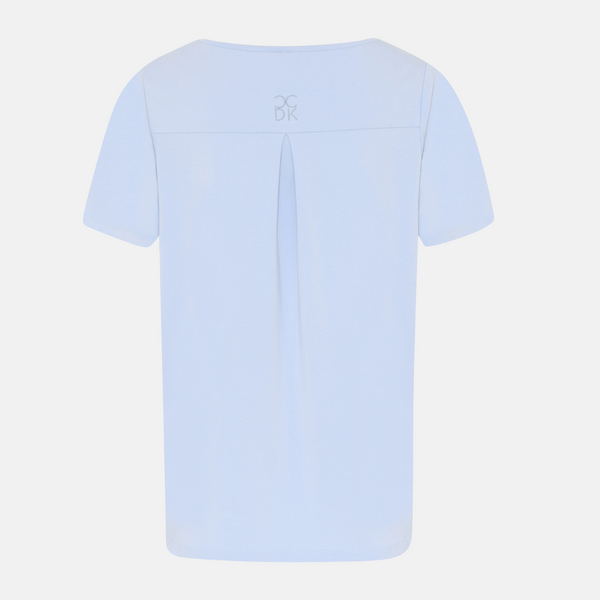 Bea kortærmet bambus T-shirt - Kentucky Blue