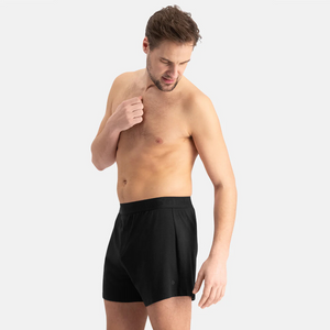 2 pak sort bambus boxershorts fra Bamboo Basics billede 3