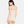 Rose nude bambus top med tynde stropper