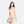 Rose nude bambus top med tynde stropper