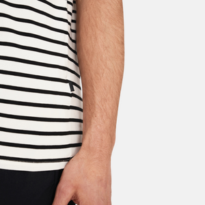 Stribet bambus T-shirt fra Resteröds billede 5