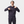 Mørkegrå bambus hoodie med logo