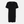 Bambus T-shirt kjole sort