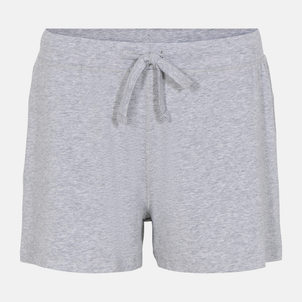 Lysegrå bambus shorts