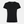 Sort Bambus T-shirt med rund hals