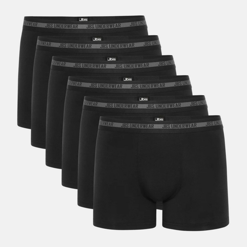 6 pak Sort bambus underbukser fra JBS