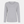 Lysegrå langærmet bambus T-shirt med rund hals