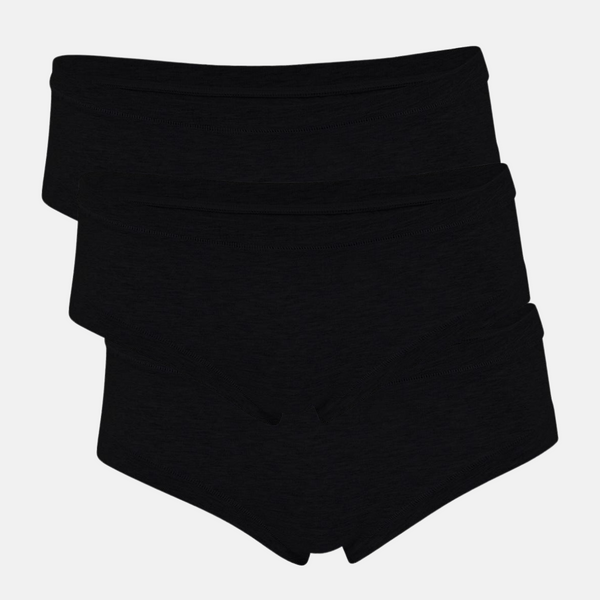 3 pak sorte bambus hipster trusser