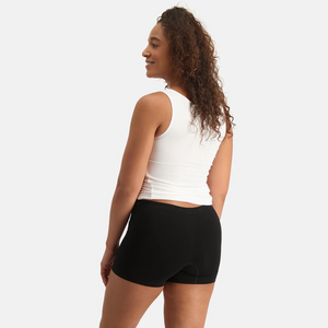 2 pak Sort bambus Boxershorts fra Bamboo Basics