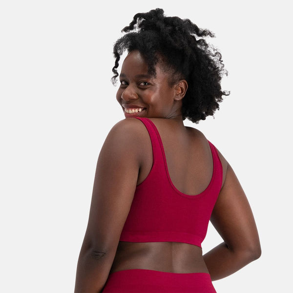 2 pak Bordeaux bambus BH