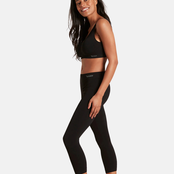 Sorte bambus 3/4 leggings