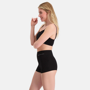 2 pak Sort bambus Hotpants fra Bamboo Basics