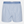 2 par lyseblå stribet bambus boxershorts