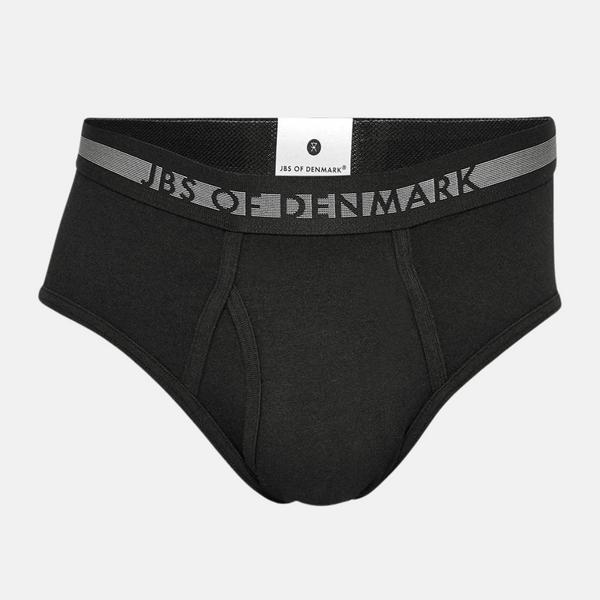 2 pak sorte bambus herretrusser med gylp