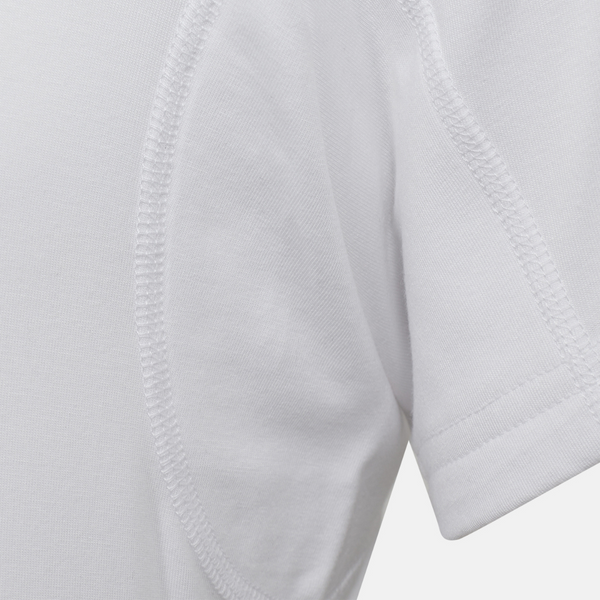 Hvid bambus anti-sved T-shirt