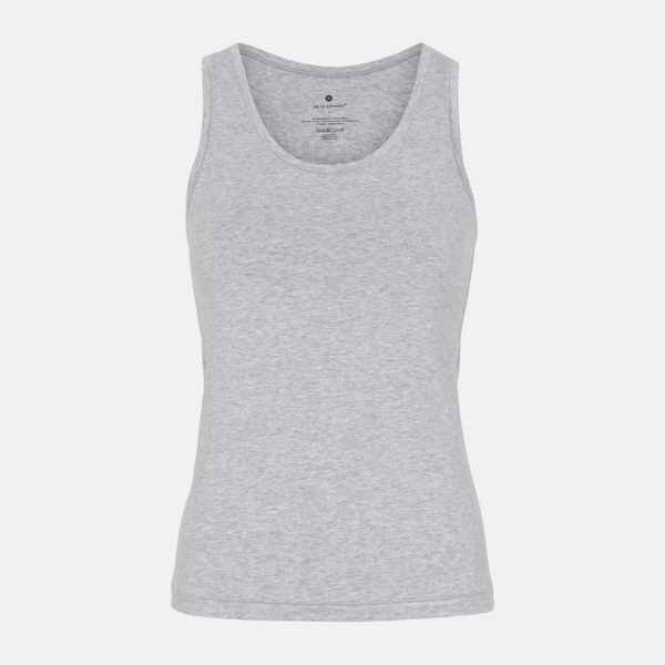 2 lysegrå bambus tank top