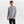 Lysegrå badge bambus sweatshirt