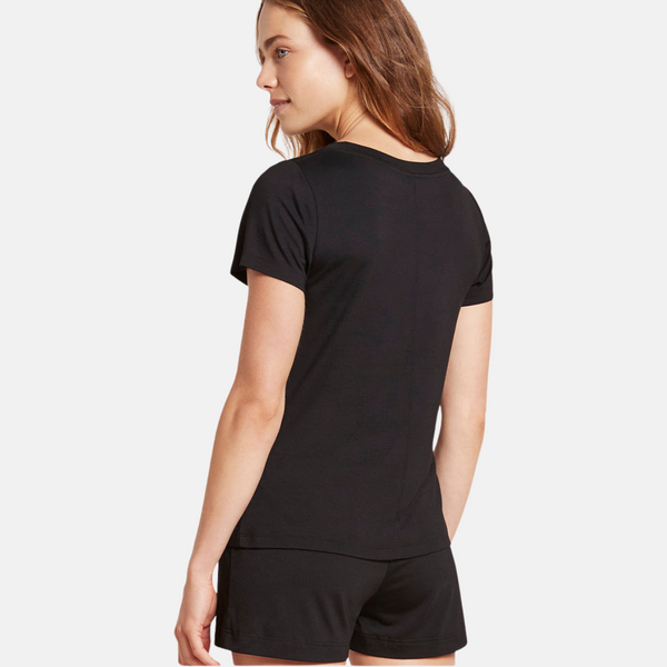 Sort bambus lounge T-shirt