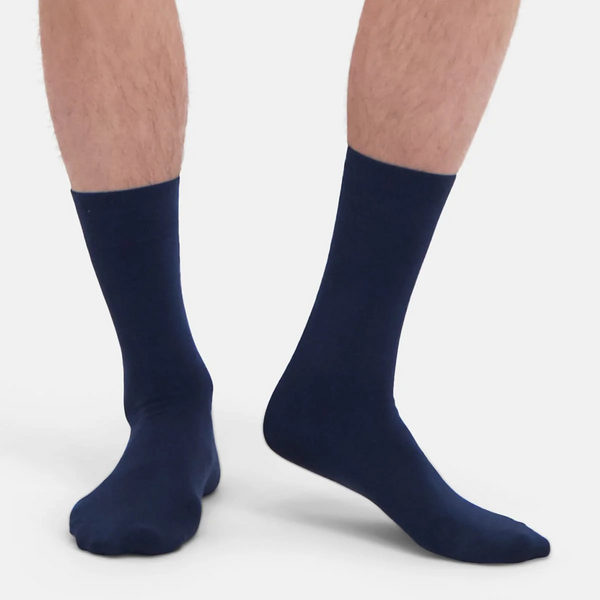 Beau bambus strømper - Navy 10 pak