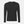 Sort langærmet crew neck bambus T-shirt