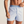 2 par lyseblå stribet bambus boxershorts