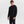 Sort badge bambus hoodie