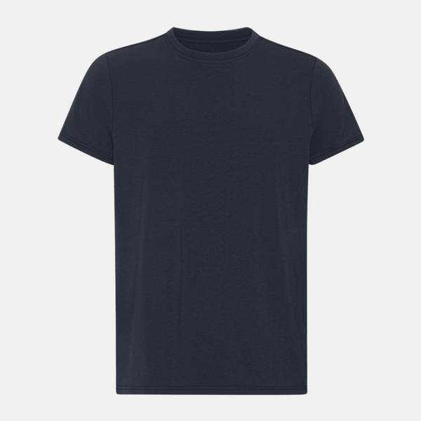 Navy crew neck bambus T-shirt
