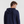 Navy badge bambus hoodie