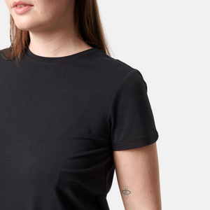 Sort bambus T-shirt fra Copenhagen Bamboo