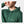 Grønt bambus hoodie joggingsæt med logo