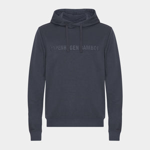 Grå bambus hoodie joggingsæt med logo fra Copenhagen Bamboo