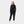 Sort bambus hoodie joggingsæt med logo