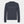 Mørkegrå bambus sweatshirt med logo