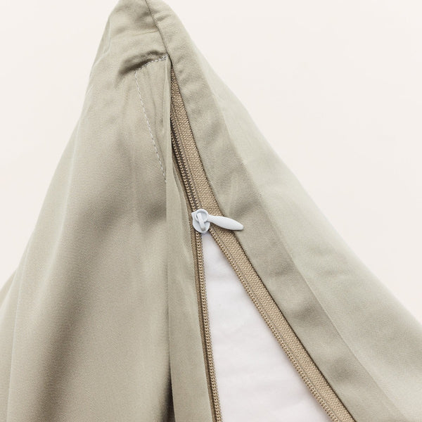 Bambus sengetøj plaza taupe TC400 fra Nordic Weaving