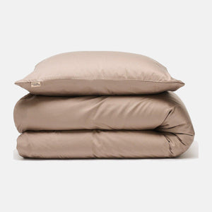 Bambus sengetøj taupe TC400 fra Nordic Weaving