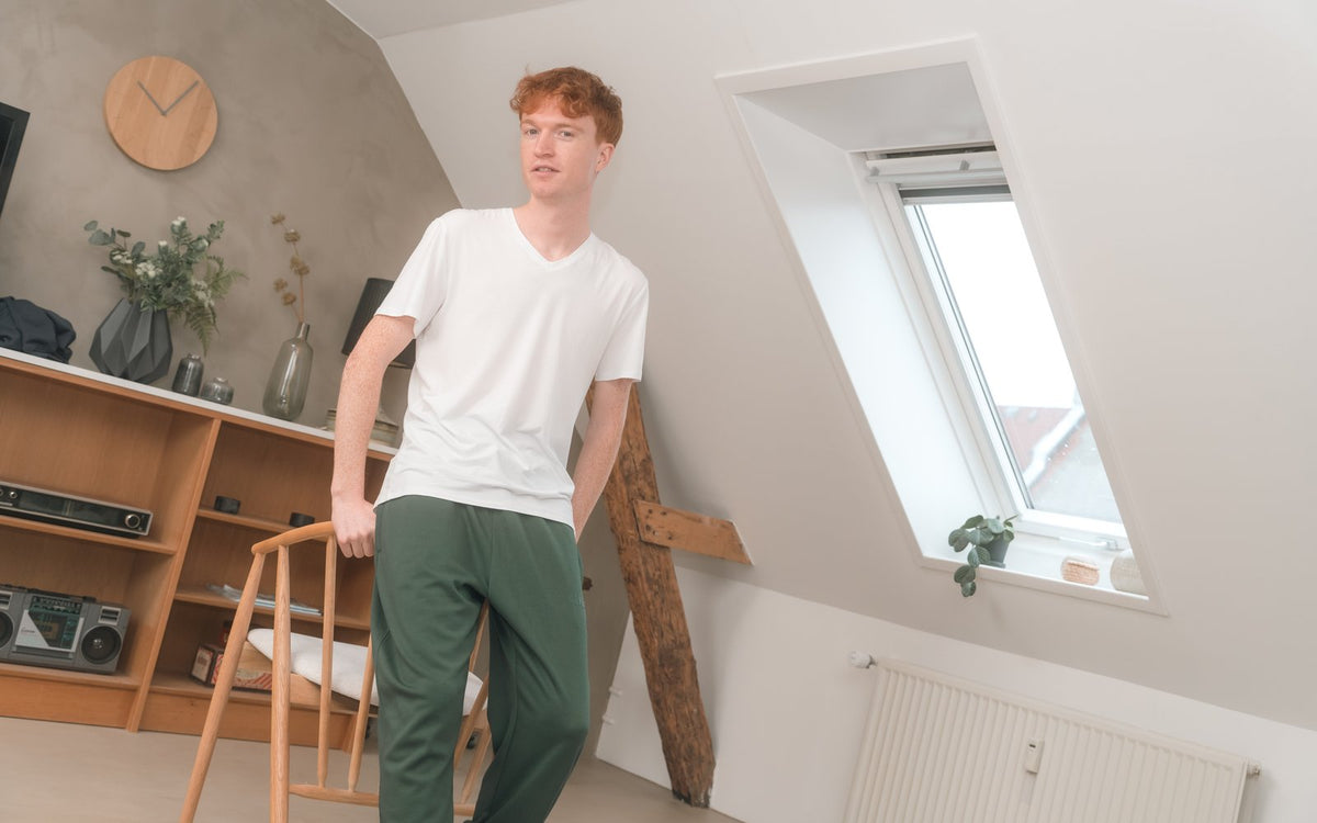 Bambus sweatpants til herre