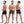 3 pak bambus underbukser i sort/navy/army