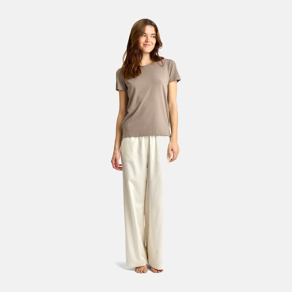 Brun bambus T-shirt