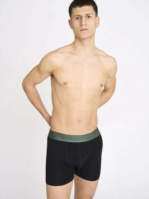 Resteröds sorte bambus boxershorts til mænd