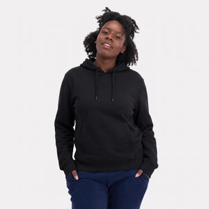 Sort bambus hoodie joggingsæt fra Bamboo Basics