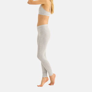 Grå bambus leggings fra JBS of Denmark