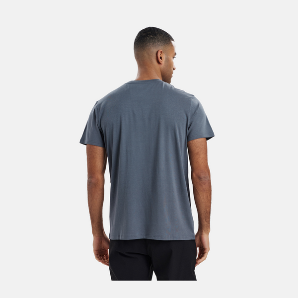 Grå bambus r-neck T-shirt