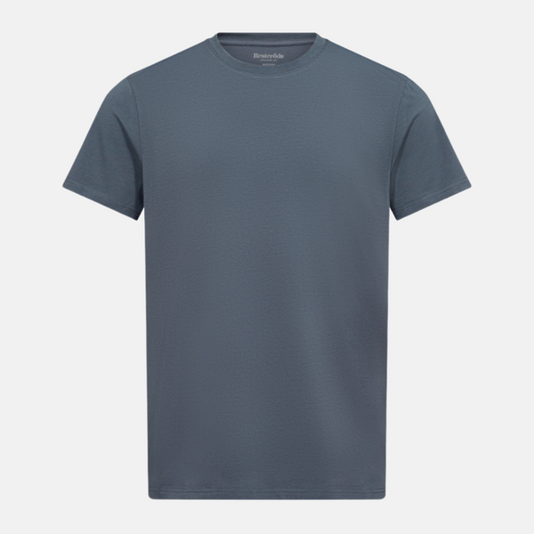 Grå bambus r-neck T-shirt