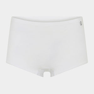 Hvid bambus hotpants fra Urban Quest