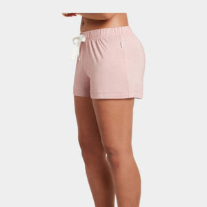 Lyserøde bambus natshorts    Boody
