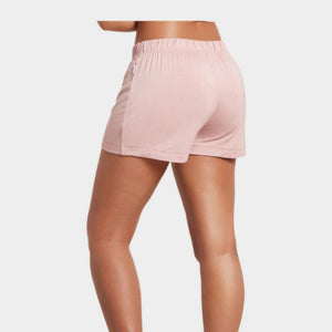 Lyserøde bambus natshorts    Boody
