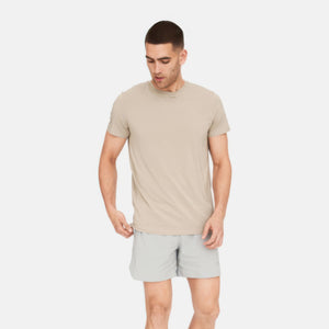 Mørk Khaki bambus T-shirt fra Resteröds billede 2