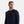 Navy langærmet bambus T-shirt til herre