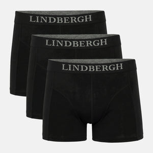 3 pak sorte bambus underbukser fra Lindbergh