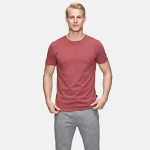 Rød bambus T-shirt fra JBS of Denmark